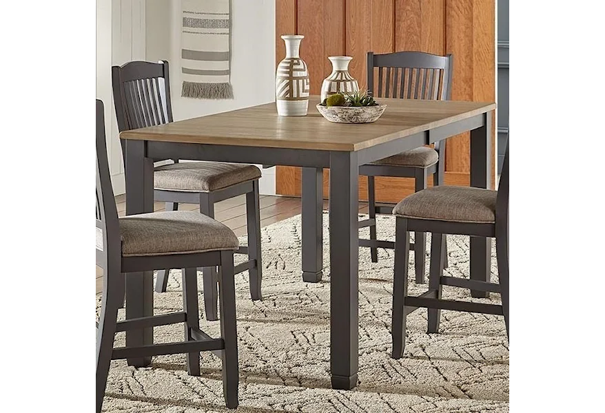 Port Townsend Gathering Height Leg Table by AAmerica at Esprit Decor Home Furnishings